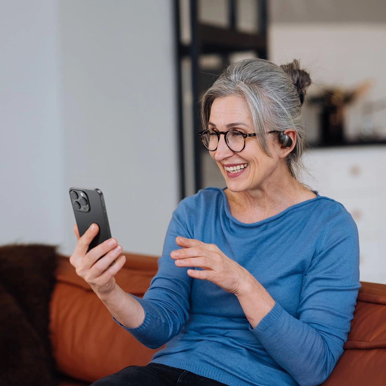 Handsfree Bluetooth Joyroom Open Ear JR-OE4, TWS, Czarny