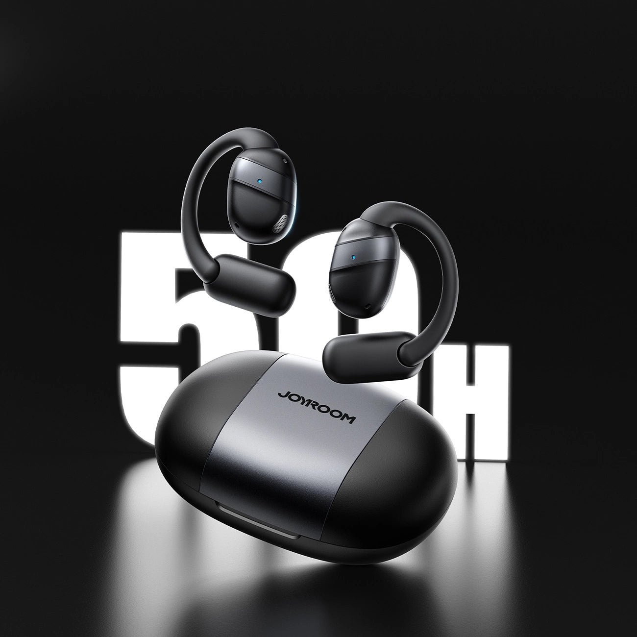 Handsfree Bluetooth Joyroom Open Ear JR-OE4, TWS, Czarny