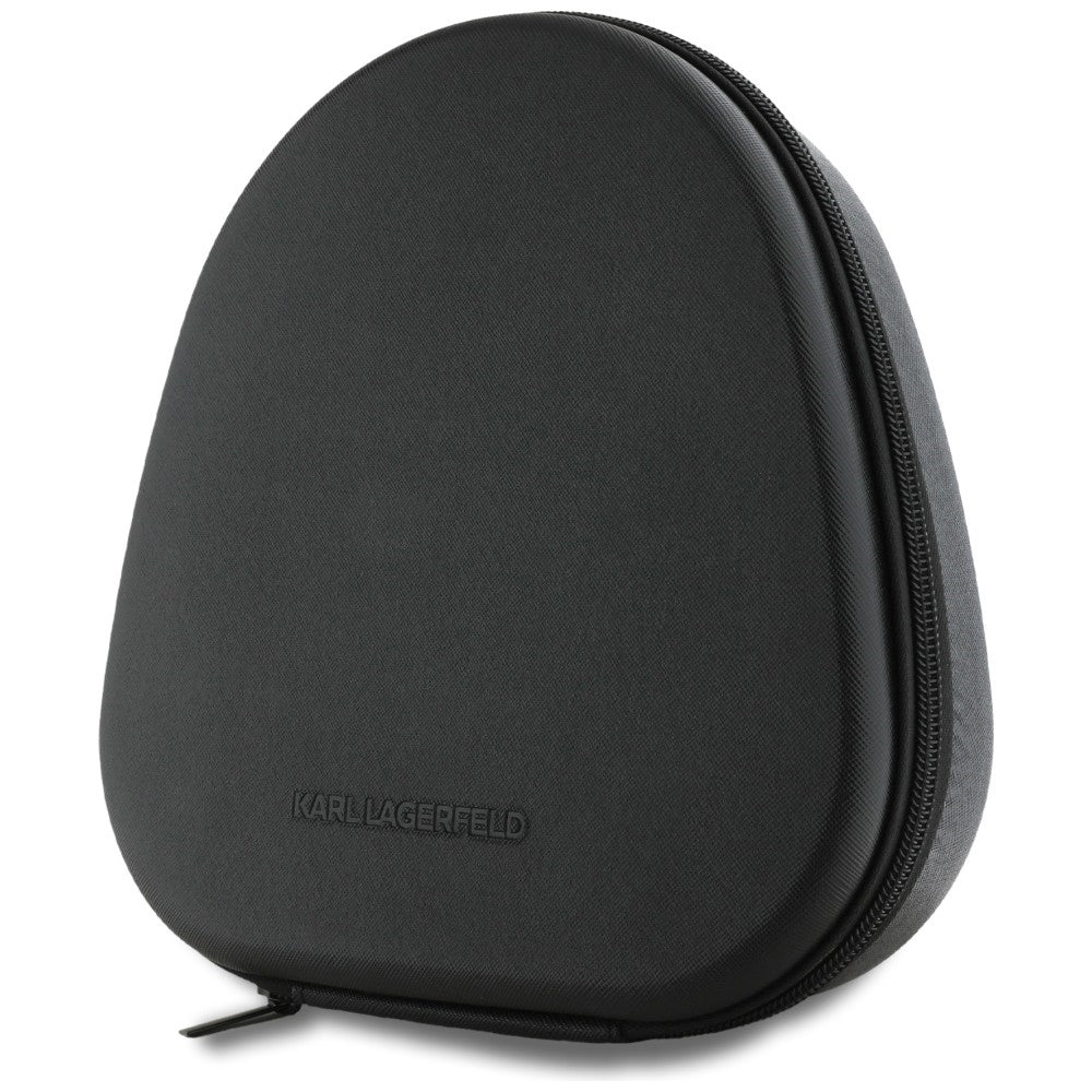 Handsfree Bluetooth Karl Lagerfeld Saffiano Elongated, A2DP, ANC, Szary