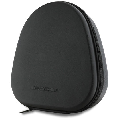 Handsfree Bluetooth Karl Lagerfeld Saffiano Elongated, A2DP, ANC, Szary