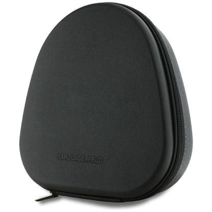 Handsfree Bluetooth Karl Lagerfeld Saffiano Elongated, A2DP, ANC, Czarny