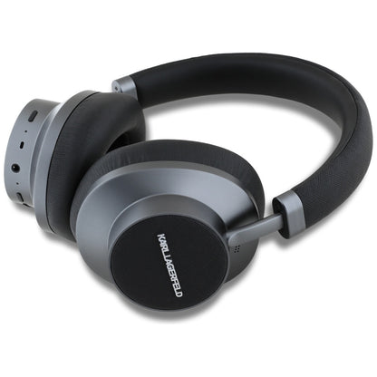 Handsfree Bluetooth Karl Lagerfeld Saffiano Elongated, A2DP, ANC, Czarny