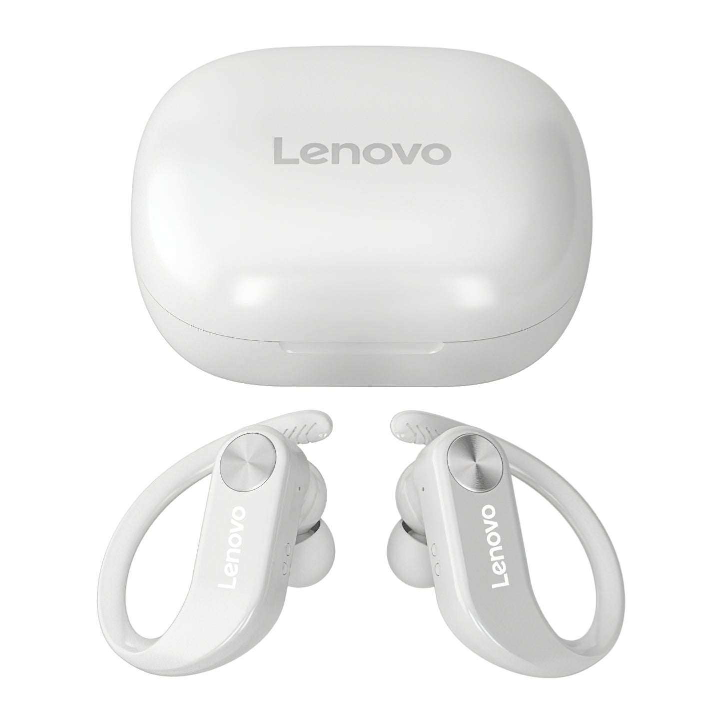 Zestaw głośnomówiący Bluetooth Lenovo LivePods LP7, TWS, biały, odnowiony 