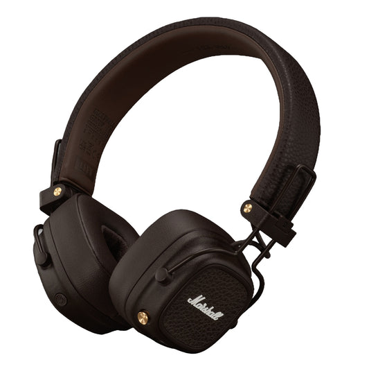 Handsfree Bluetooth Marshall Major V, A2DP, Brązowy