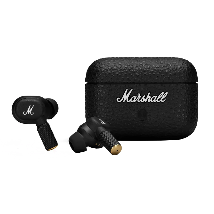Zestaw słuchawkowy Bluetooth Marshall Motif II, TWS, ANC, Czarny