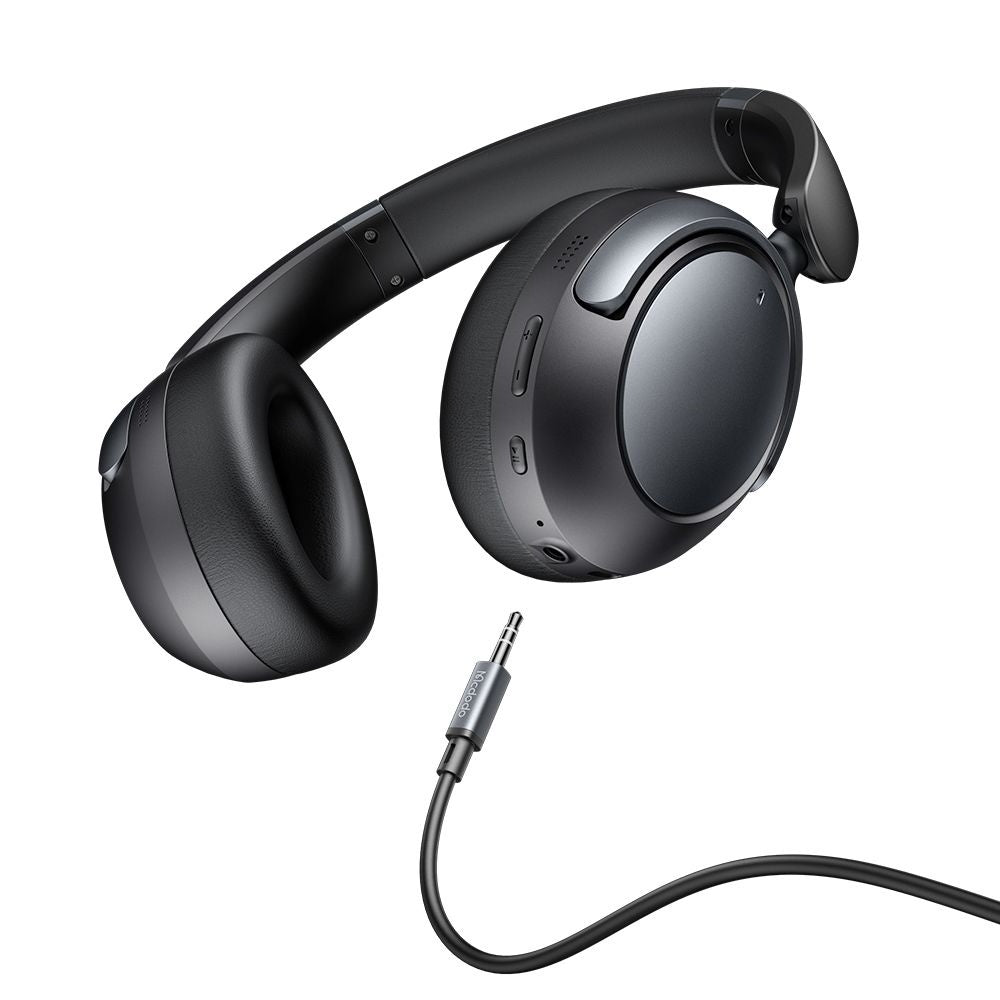 Zestaw słuchawkowy Bluetooth McDodo HP-1400 T01, A2DP, ANC, Czarny