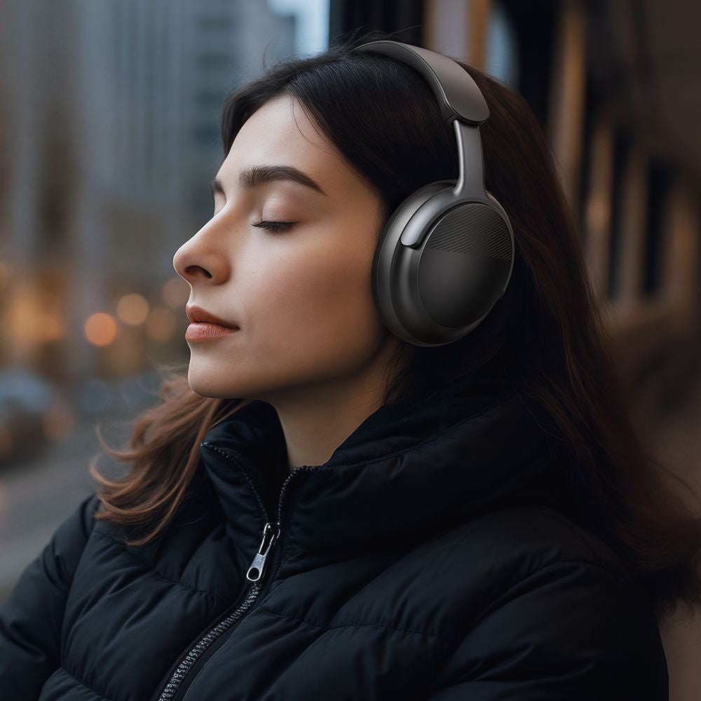 Handsfree Bluetooth McDodo HP-1420 T02, A2DP, ANC, Czarny