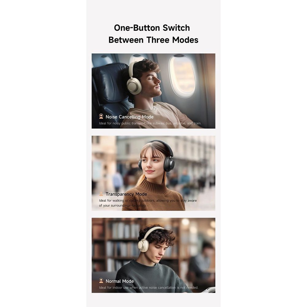 Handsfree Bluetooth McDodo HP-5820 T03, A2DP, ANC, Czarny