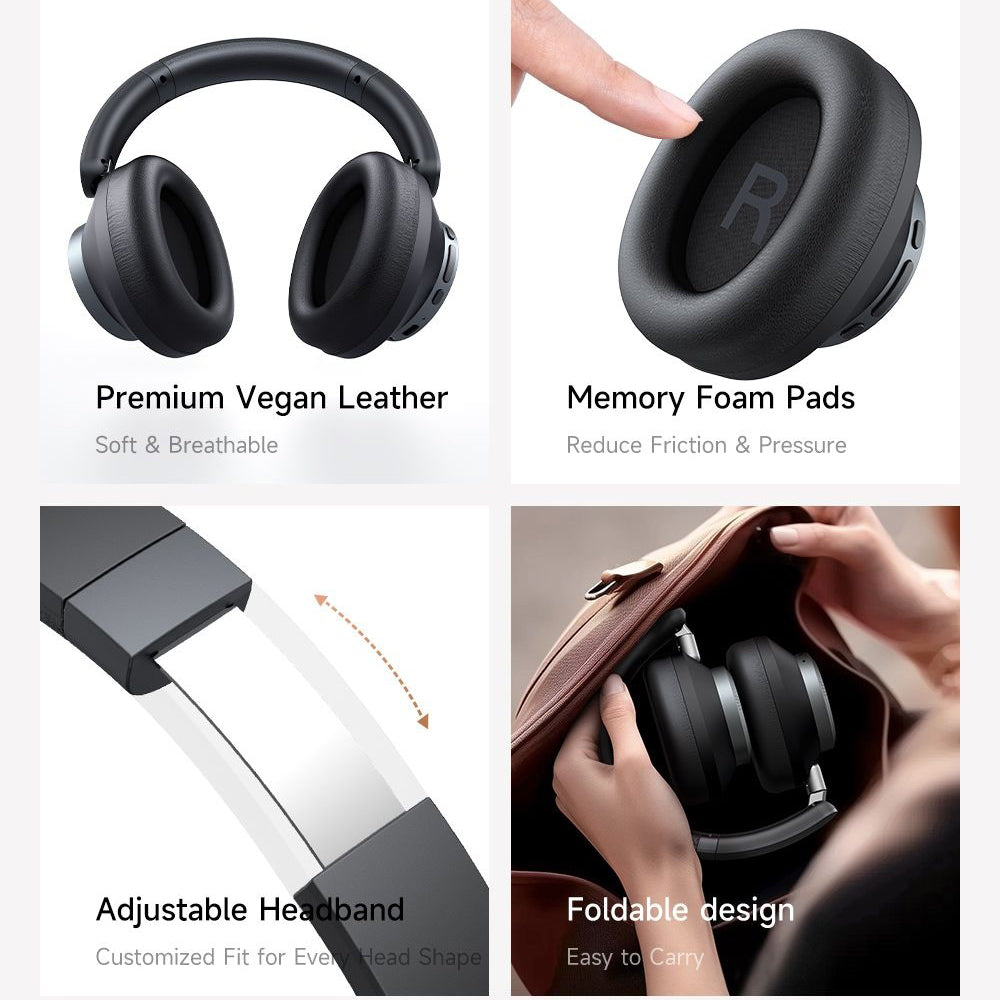 Handsfree Bluetooth McDodo HP-5821 T03, A2DP, ANC, Beżowy
