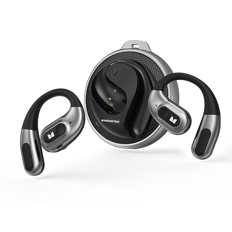 Handsfree Bluetooth Monster AC330 AI Translation, TWS, Black