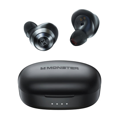 Handsfree Bluetooth Monster Achieve 100 AirLinks, TWS, Czarny