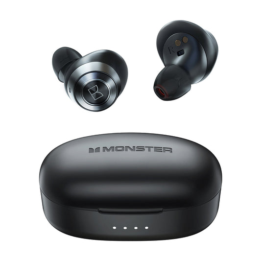 Handsfree Bluetooth Monster Achieve 100 AirLinks, TWS, Czarny