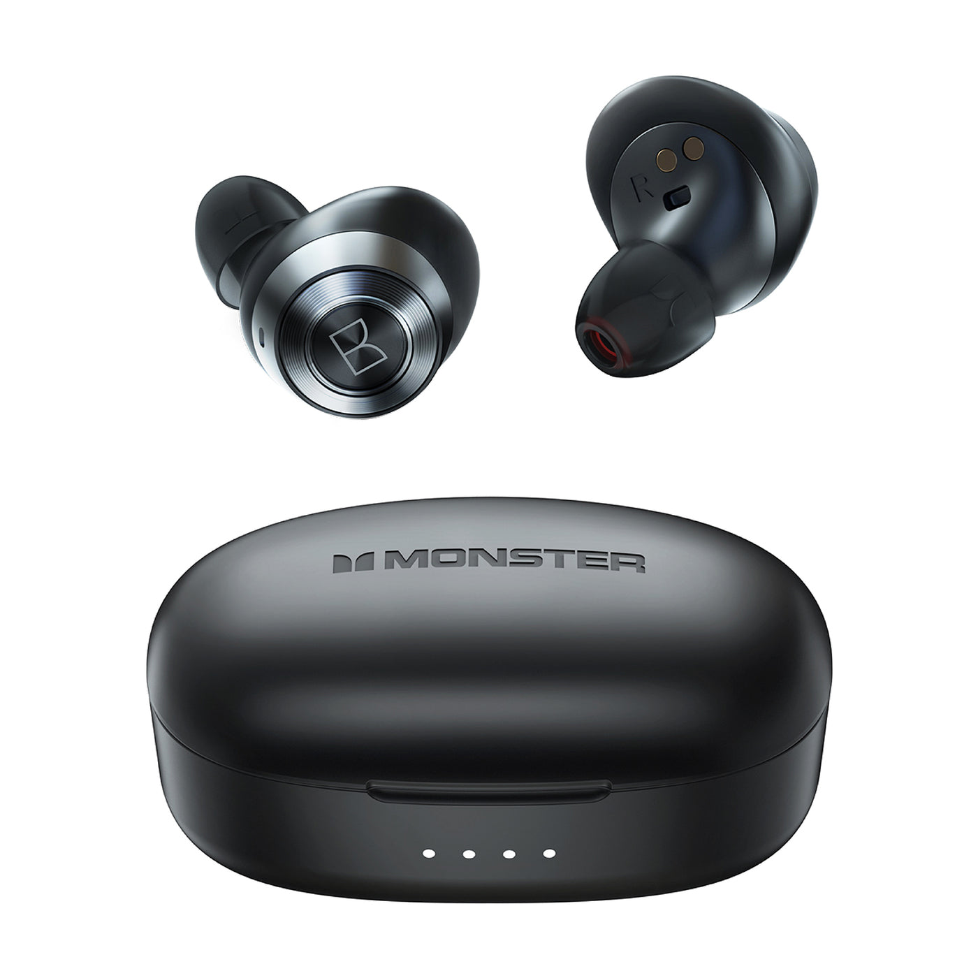 Handsfree Bluetooth Monster Achieve 100 AirLinks, TWS, Czarny
