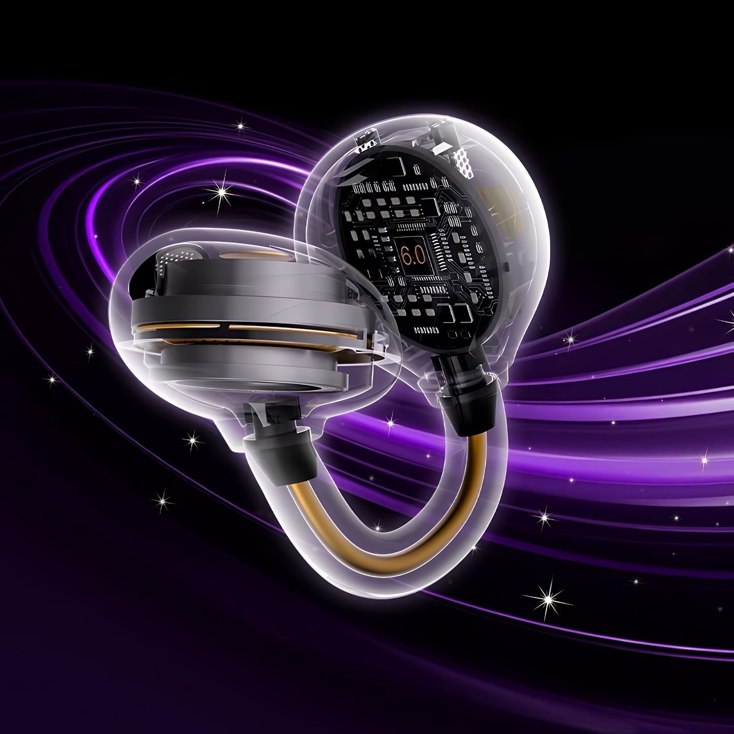 Handsfree Bluetooth Monster AirClip AC200, TWS, Czarny