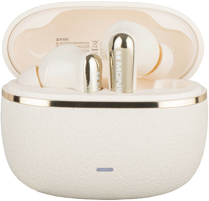 Zestaw słuchawkowy Bluetooth Monster Clarity 200, TWS, ANC, Jasny kremowy