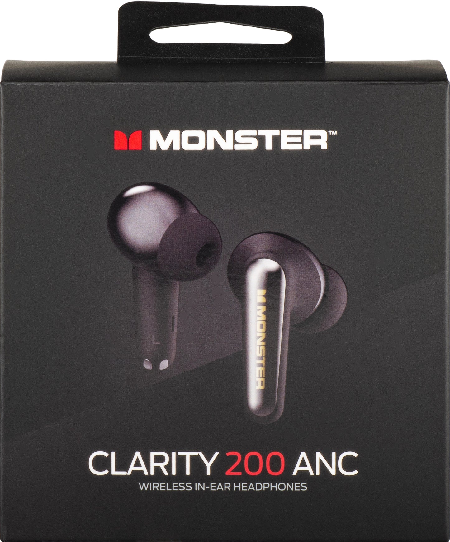 Zestaw słuchawkowy Bluetooth Monster Clarity 200, TWS, ANC, Jasny kremowy