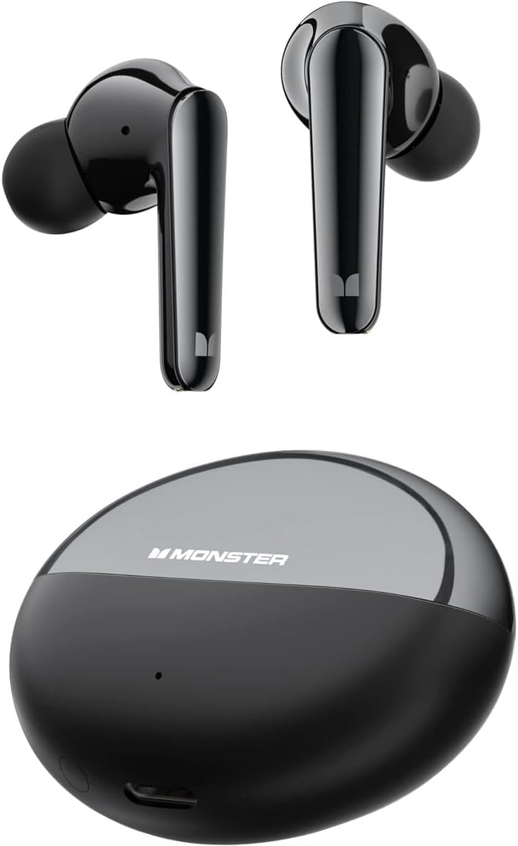 Handsfree Bluetooth Monster N-Lite 203 AirLinks, TWS, Czarny