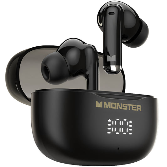 Handsfree Bluetooth Monster N-Lite 300, TWS, Czarny