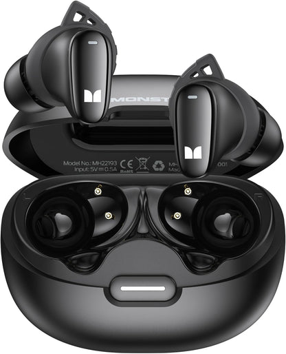 Handsfree Bluetooth Monster N-Lite 206, TWS, Czarny