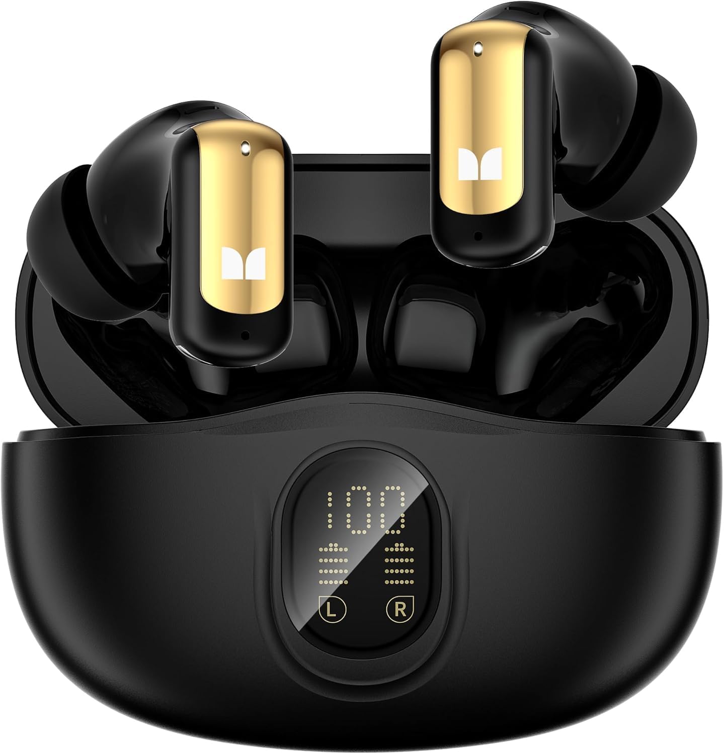 Zestaw słuchawkowy Bluetooth Monster N-Lite 217, TWS, Czarny