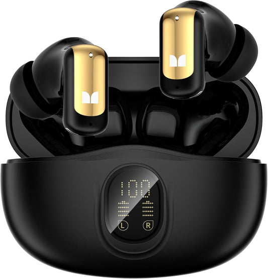 Zestaw słuchawkowy Bluetooth Monster N-Lite 217, TWS, Czarny