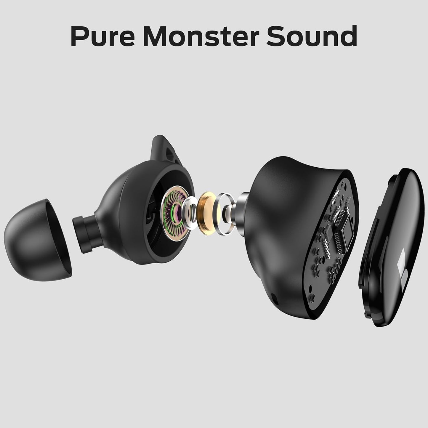 Handsfree Bluetooth Monster N-Lite 206, TWS, Czarny