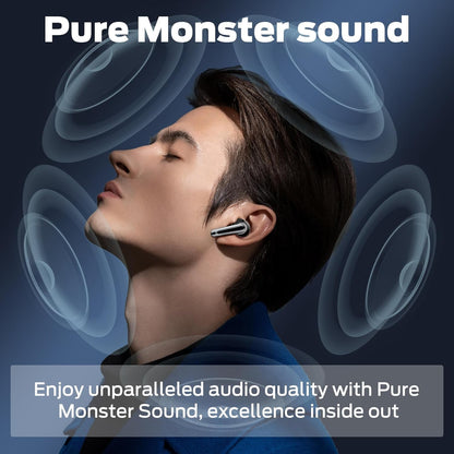Handsfree Bluetooth Monster N-Lite 203 AirLinks, TWS, Czarny
