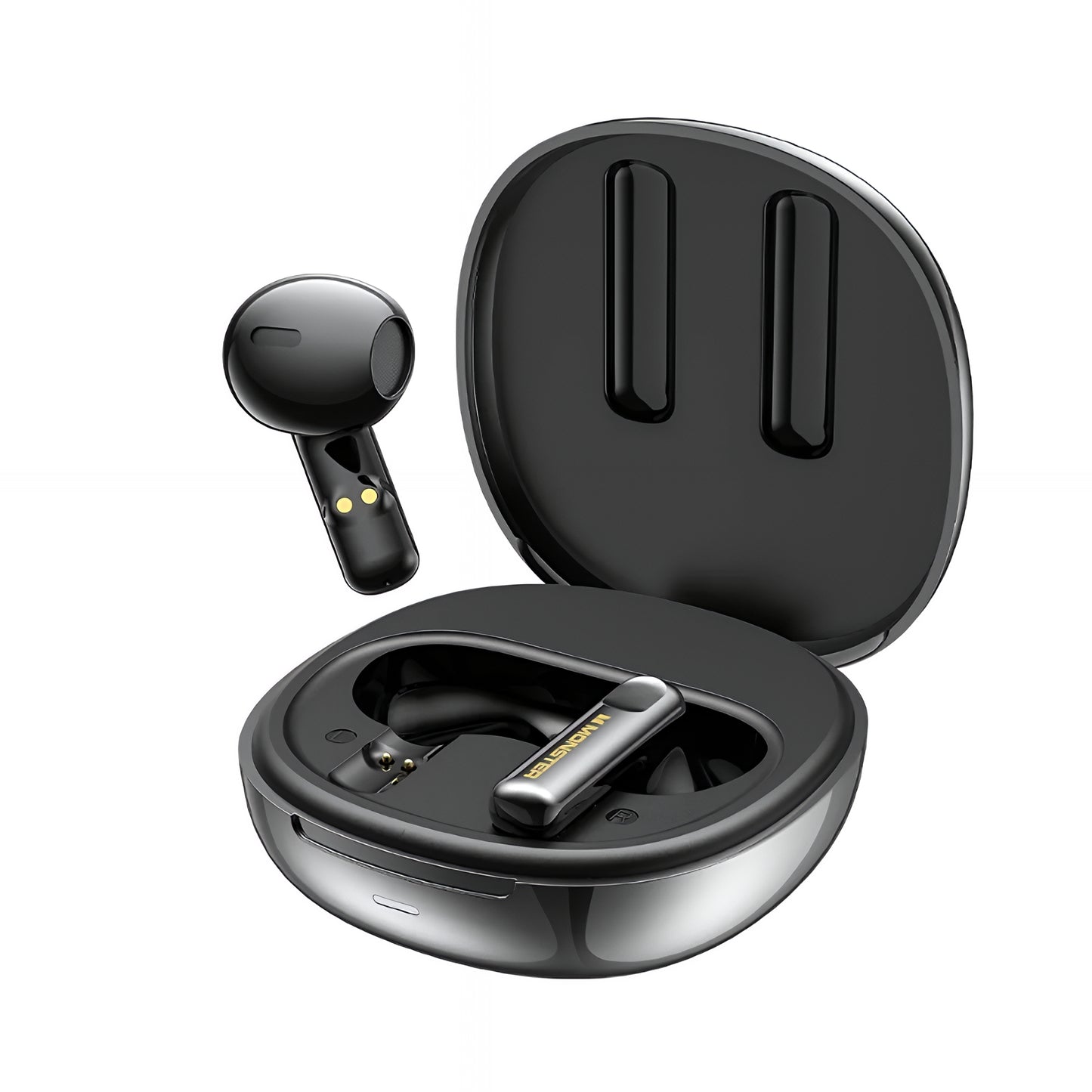 Zestaw słuchawkowy Bluetooth Monster N-Lite 209, TWS, Czarny