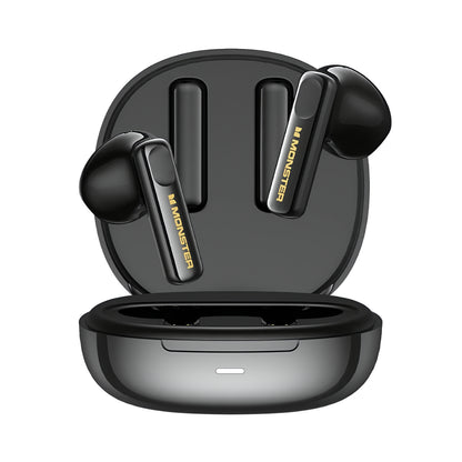 Zestaw słuchawkowy Bluetooth Monster N-Lite 209, TWS, Czarny