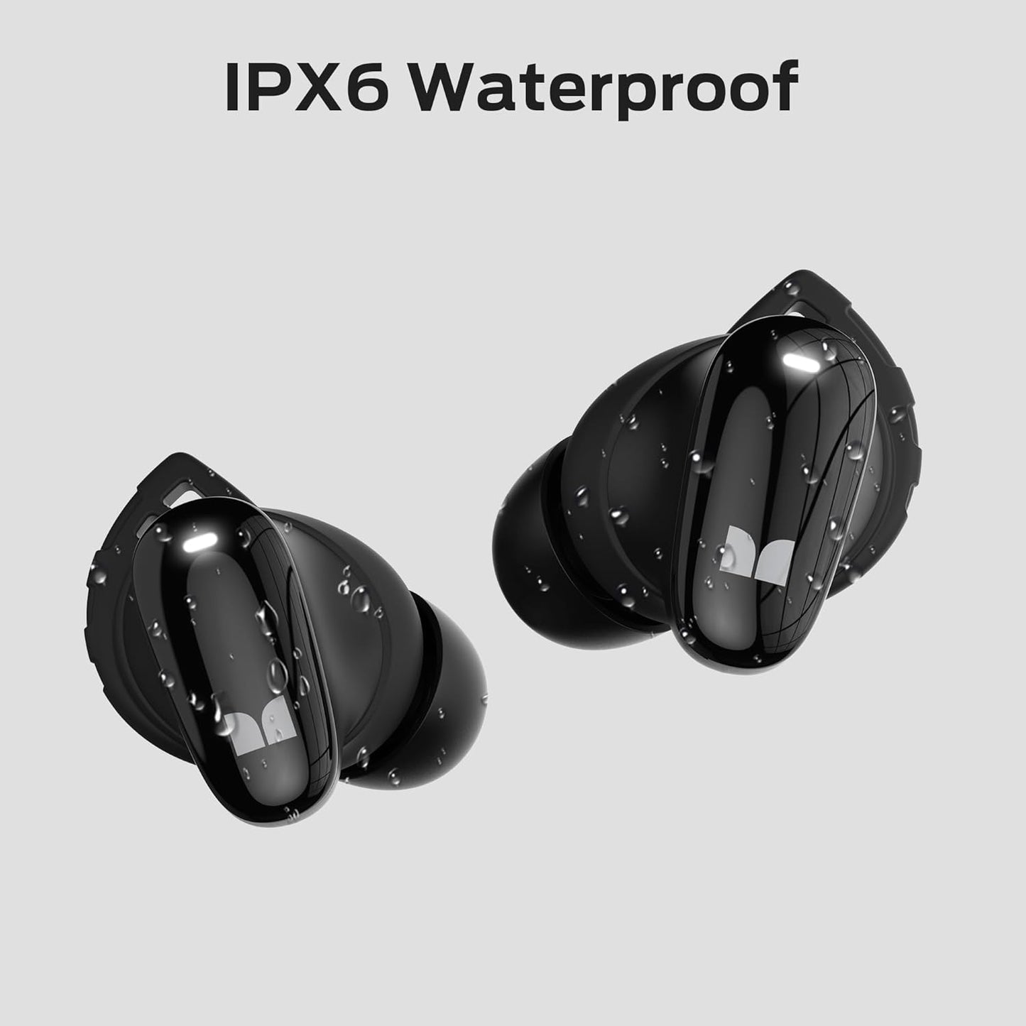 Handsfree Bluetooth Monster N-Lite 206, TWS, Czarny
