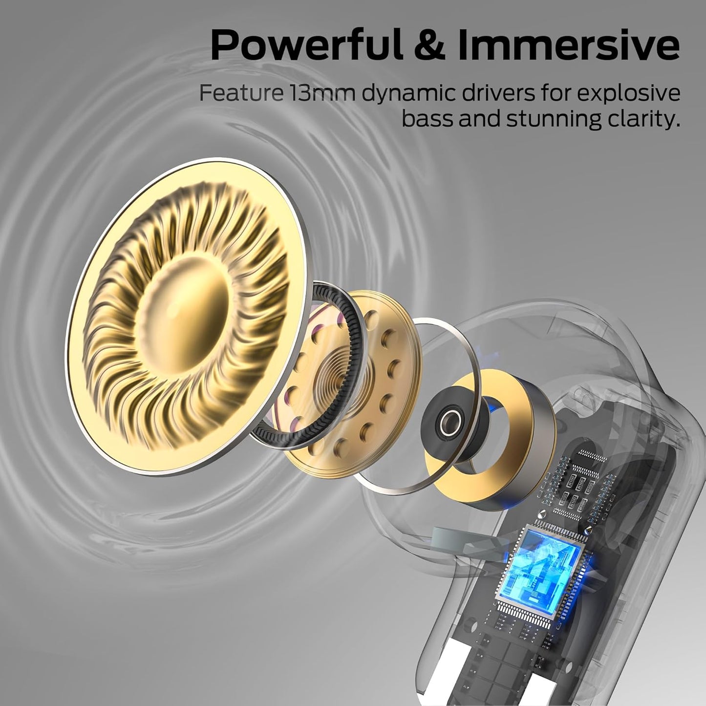 Zestaw słuchawkowy Bluetooth Monster N-Lite 217, TWS, Czarny