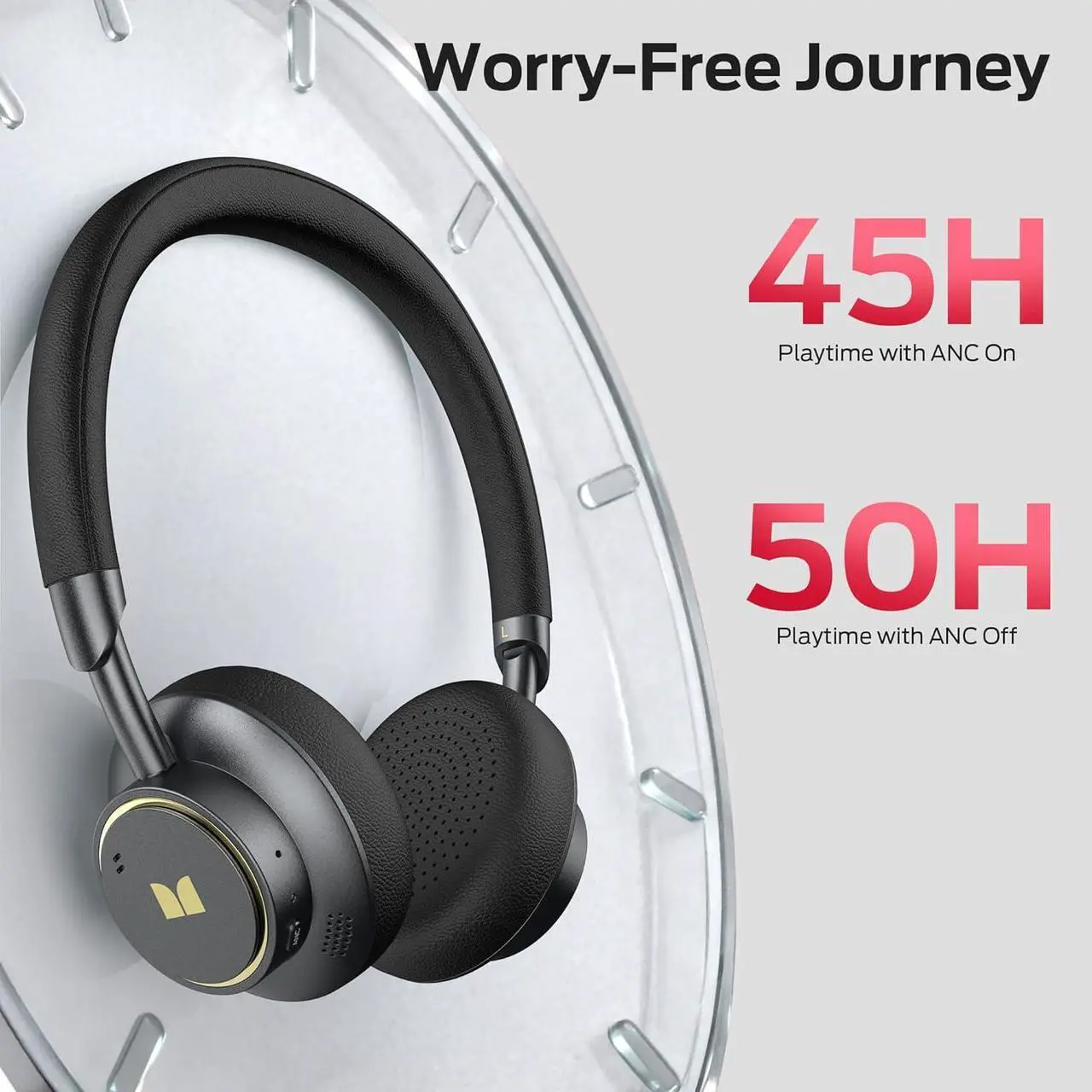 Zestaw słuchawkowy Bluetooth Monster N-tune mini 02, A2DP, ANC, Czarny