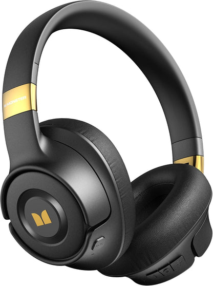 Zestaw słuchawkowy Bluetooth Monster Persona SE, A2DP, ANC, Czarny