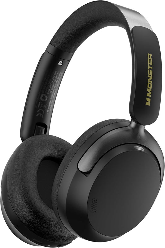 Zestaw słuchawkowy Bluetooth Monster Persona 3rd, MultiPoint, A2DP, ANC, Czarny