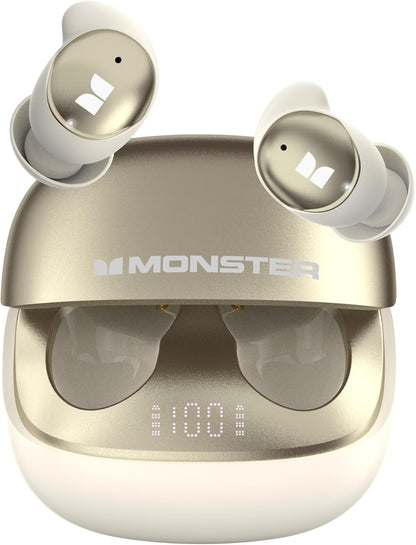 Handsfree Bluetooth Monster Sleep Ear200, TWS, ANC, Złoty
