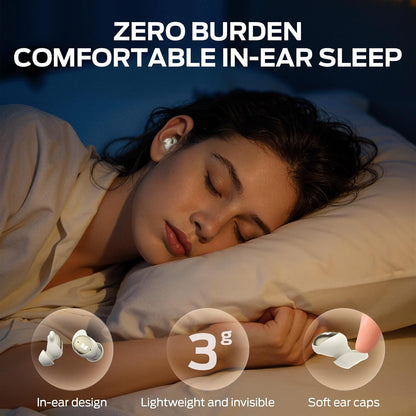 Handsfree Bluetooth Monster Sleep Ear200, TWS, ANC, Złoty