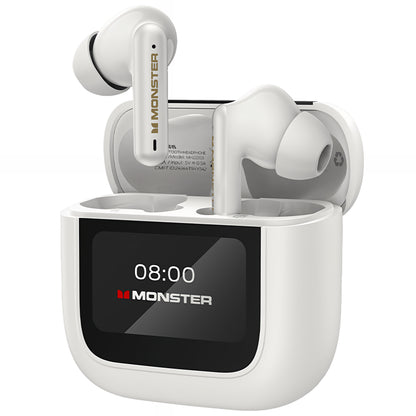 Zestaw słuchawkowy Bluetooth Monster TH300, TWS, biały