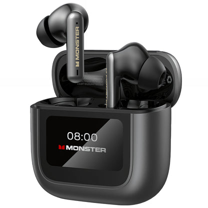 Zestaw słuchawkowy Bluetooth Monster TH300, TWS, Czarny