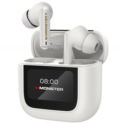 Zestaw słuchawkowy Bluetooth Monster TH300, TWS, biały