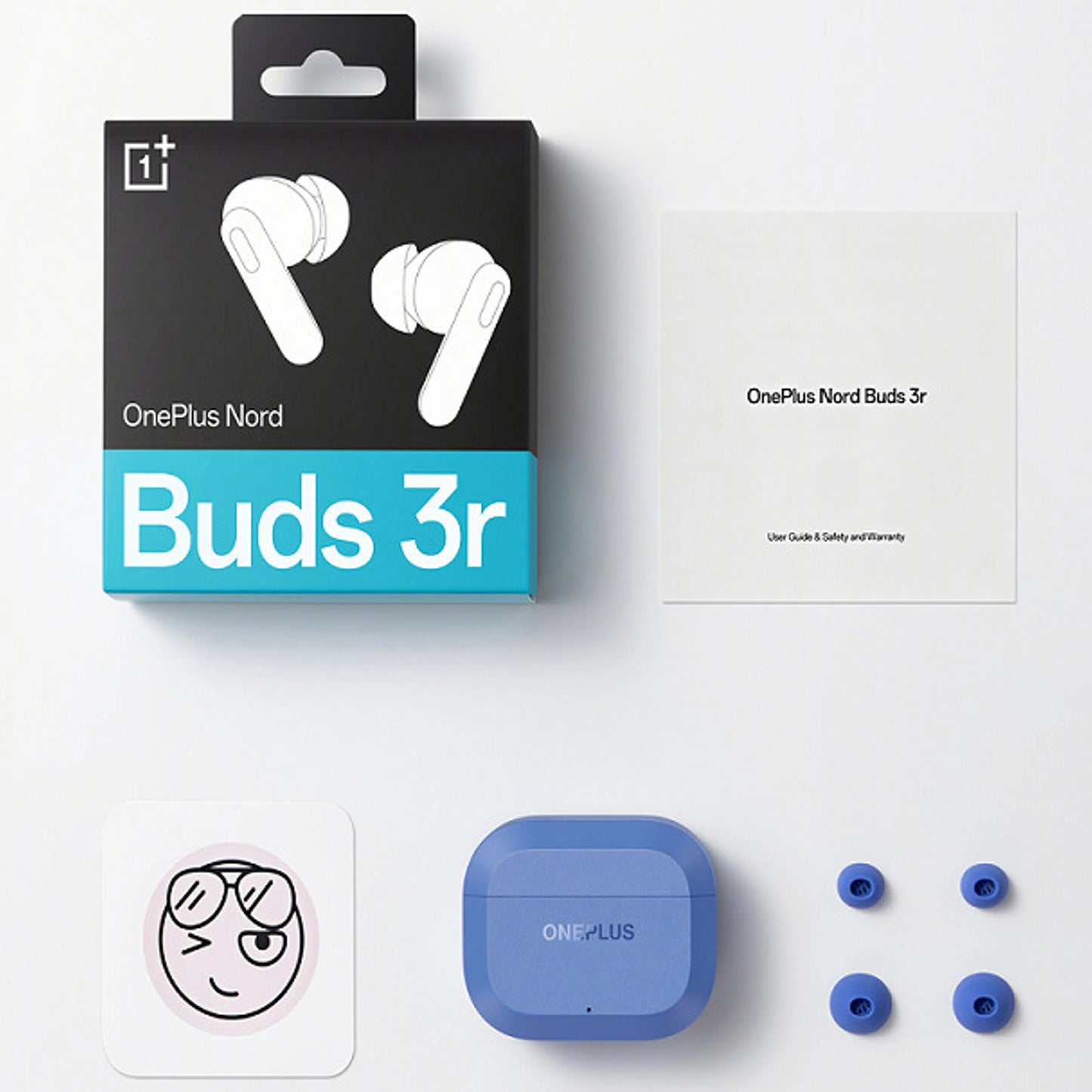 Handsfree Bluetooth OnePlus Nord Buds 3R, TWS, MultiPoint, Niebieski 5481159040