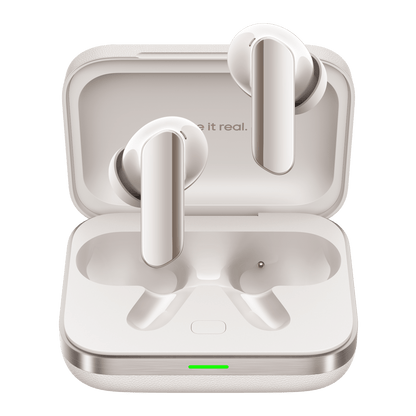 Handsfree Bluetooth Realme Buds Air7 Pro, TWS, ANC, MultiPoint, Beżowy