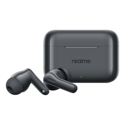 Handsfree Bluetooth Realme Buds T200, TWS, ANC, MultiPoint, Szary