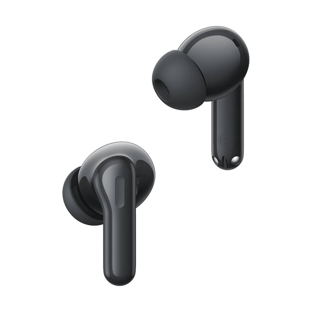 Handsfree Bluetooth Realme Buds T200, TWS, ANC, MultiPoint, Szary