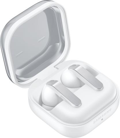 Zestaw słuchawkowy Bluetooth Samsung Galaxy Buds4 Pro, biały SM-R640NZWAEUE
