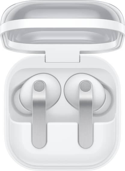 Zestaw słuchawkowy Bluetooth Samsung Galaxy Buds4 Pro, biały SM-R640NZWAEUE