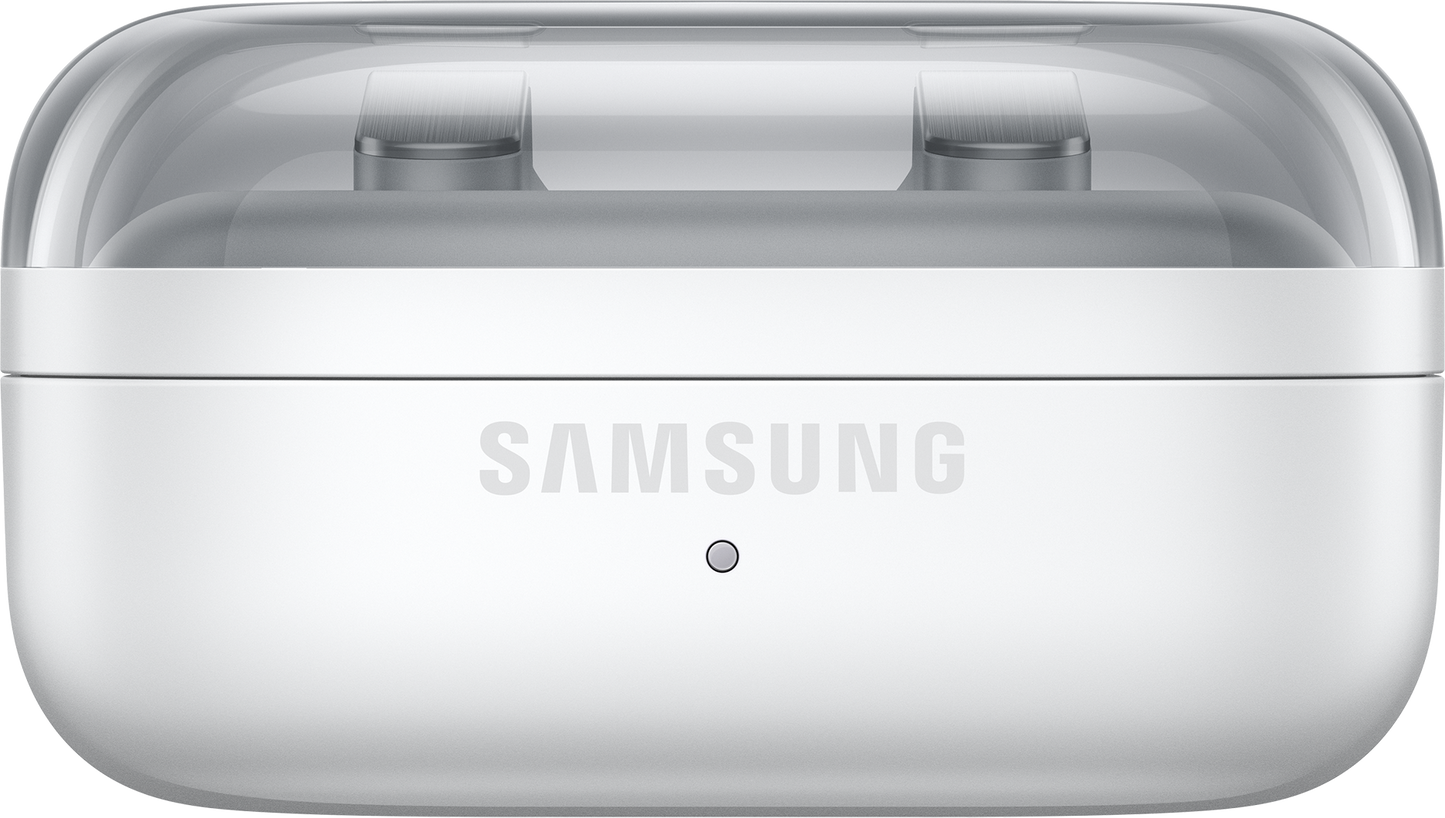 Zestaw słuchawkowy Bluetooth Samsung Galaxy Buds4 Pro, biały SM-R640NZWAEUE