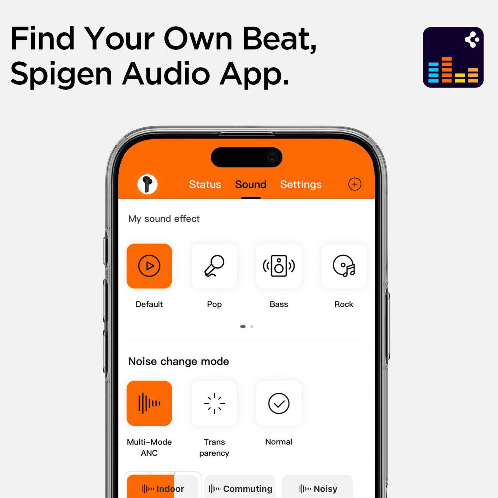 Handsfree Bluetooth Spigen SA2400, TWS, ANC, Czarny