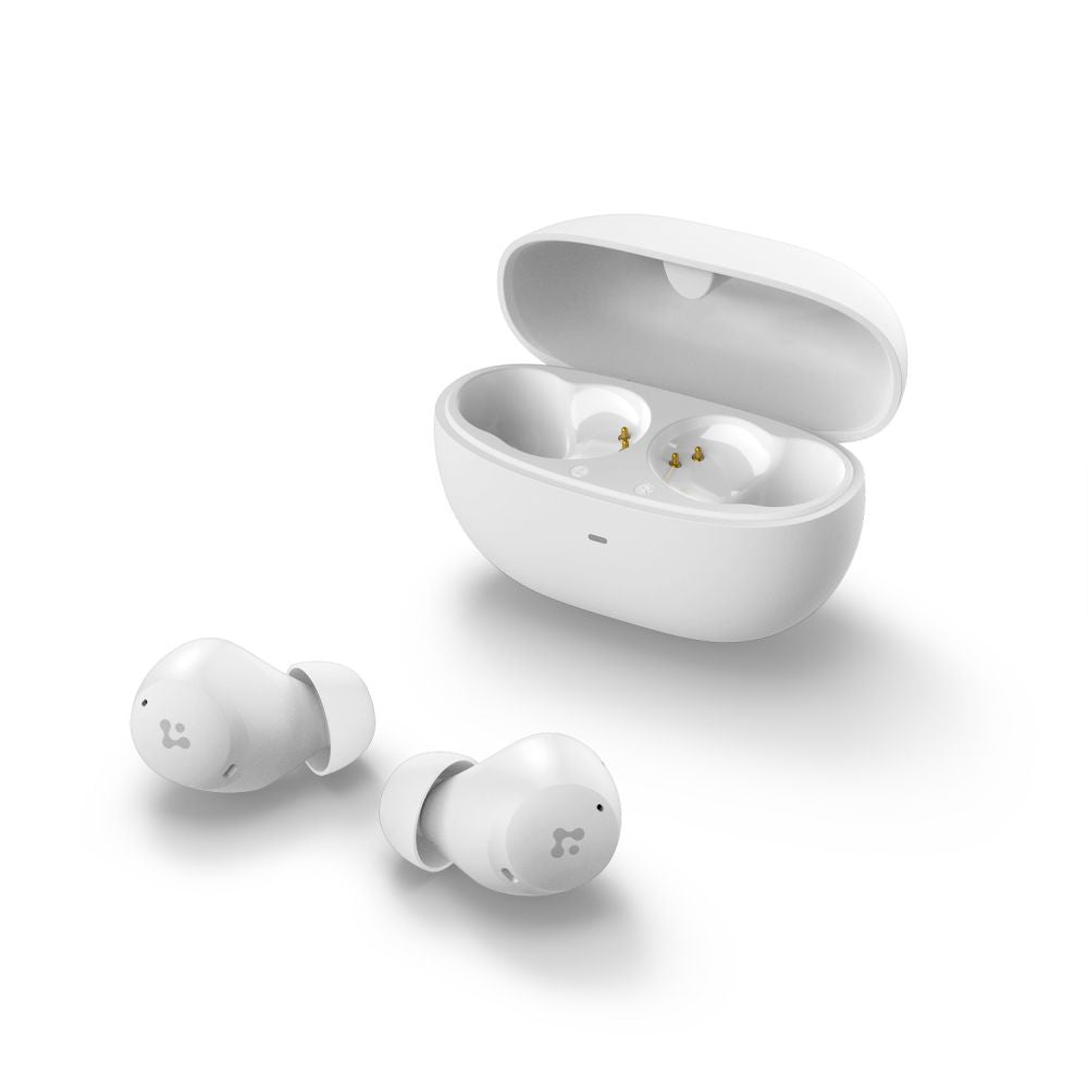 Handsfree Bluetooth Spigen SA2401, TWS, ANC, Biały ASD07963