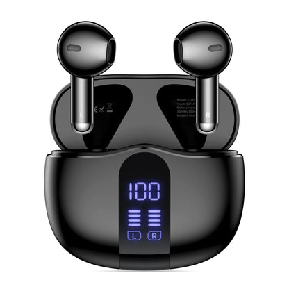 Zestaw słuchawkowy Bluetooth Tech-Protect Ultraboost Core G2, TWS, Czarny