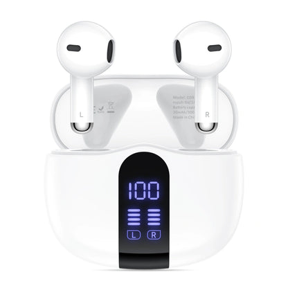 Handsfree Bluetooth Tech-Protect Ultraboost Core G2, TWS, Biały